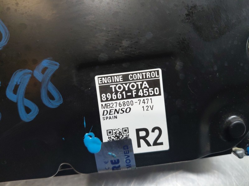 Recambio de centralita motor uce para toyota c-hr hybrid referencia OEM IAM 89661F4550  