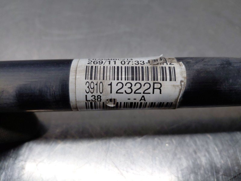 Recambio de transmision delantera izquierda para renault fluence z.e. expression referencia OEM IAM 391012322R  