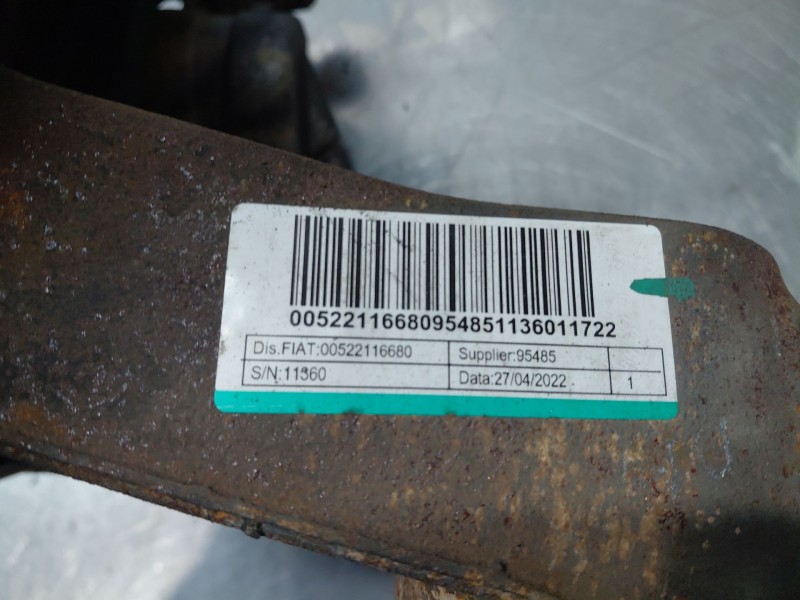 Recambio de mangueta delantera derecha para fiat ducato furgón multijet referencia OEM IAM   