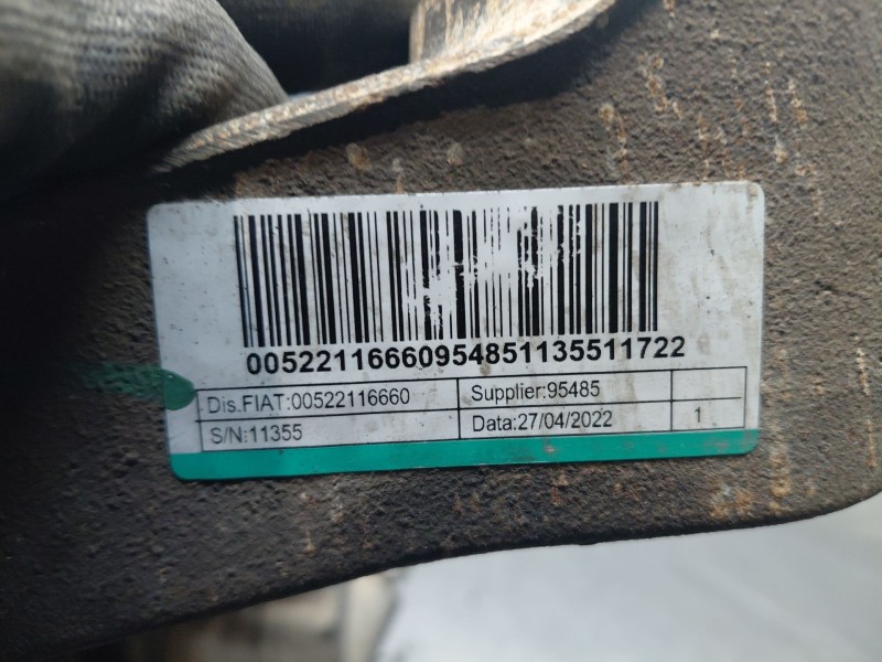 Recambio de mangueta delantera izquierda para fiat ducato furgón multijet referencia OEM IAM   