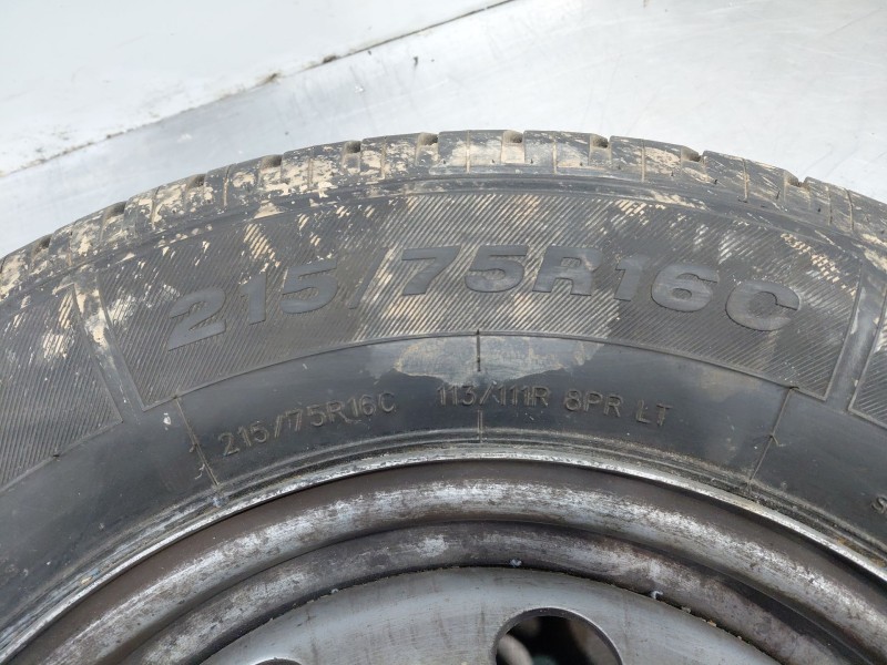 Recambio de neumatico repuesto para fiat ducato furgón multijet referencia OEM IAM   