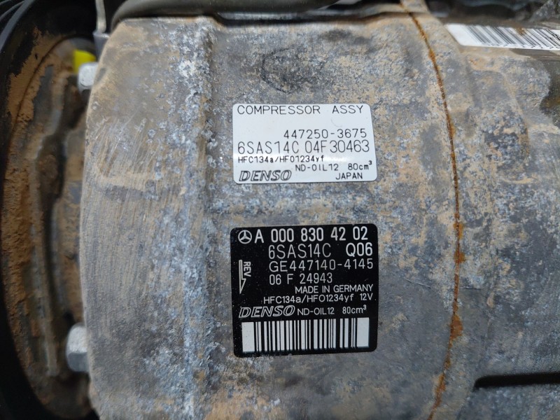 Recambio de compresor aire acondicionado para mercedes-benz sprinter iii furgón fwd kl3a4 referencia OEM IAM   