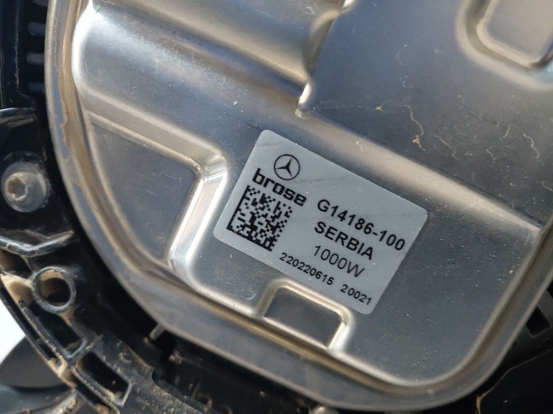 Recambio de electroventilador para mercedes-benz sprinter iii furgón fwd kl3a4 referencia OEM IAM   