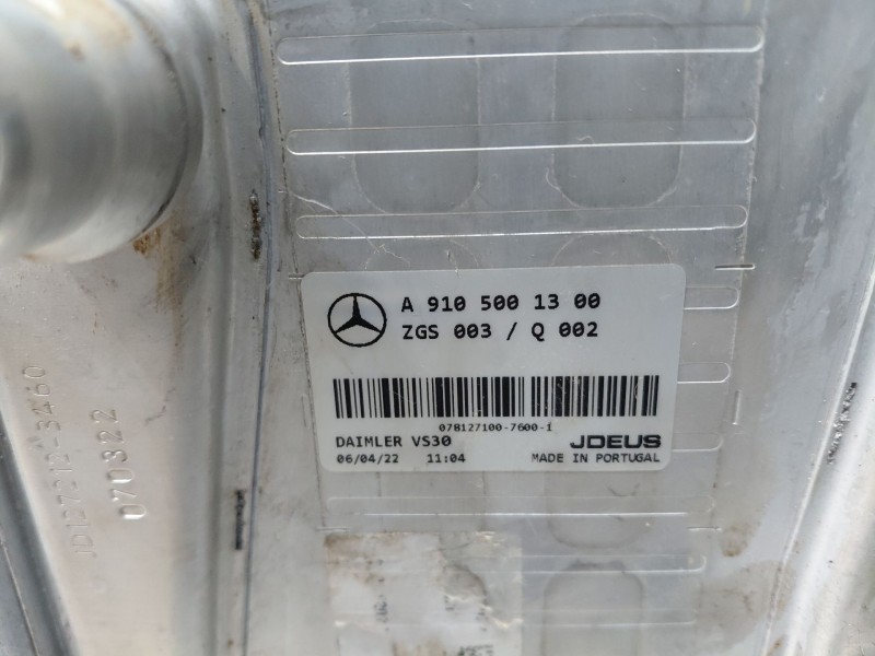 Recambio de intercooler para mercedes-benz sprinter iii furgón fwd kl3a4 referencia OEM IAM   