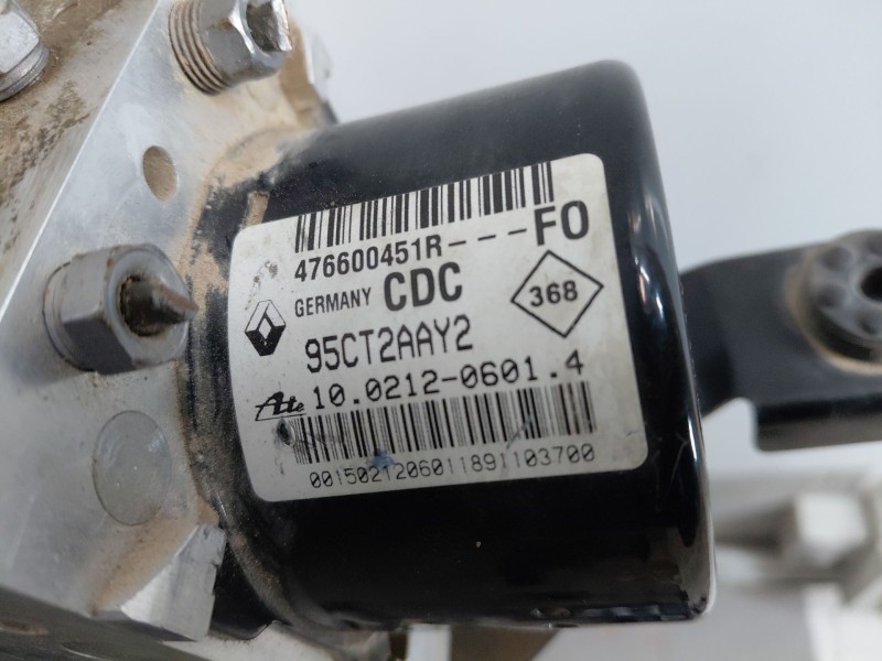 Recambio de abs para renault fluence z.e. expression referencia OEM IAM 476606375R 476600451R 