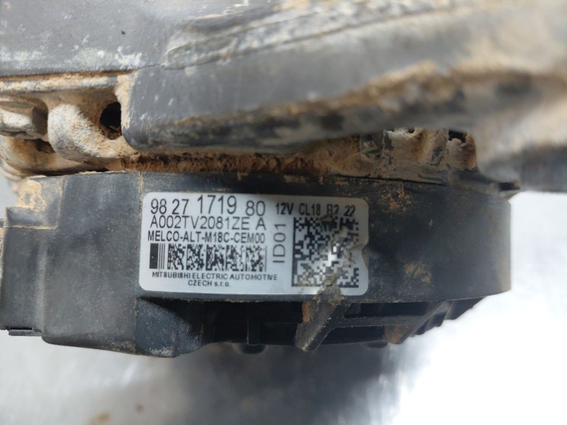 Recambio de alternador para peugeot rifter active pack referencia OEM IAM   