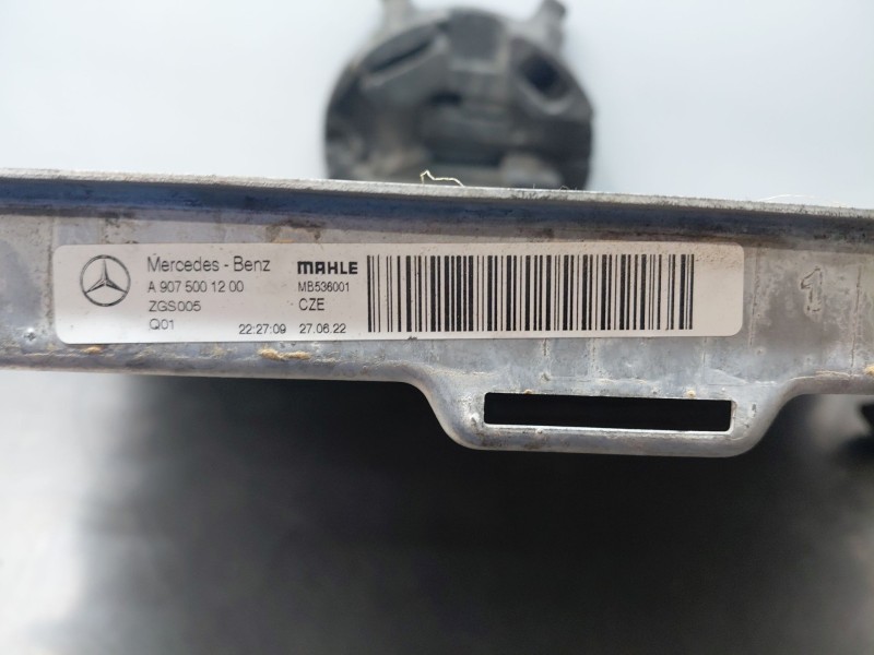 Recambio de radiador agua para mercedes-benz sprinter iii furgón fwd kl3a4 referencia OEM IAM   