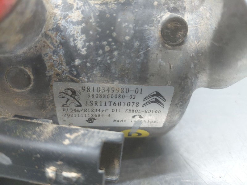 Recambio de compresor aire acondicionado para peugeot rifter active pack referencia OEM IAM   