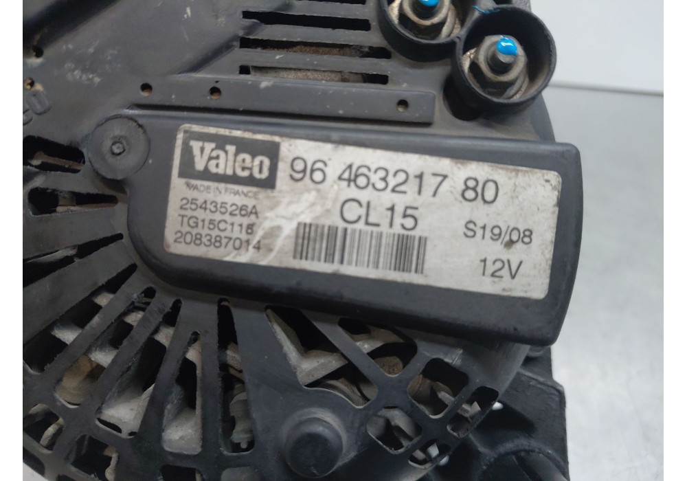 Recambio de alternador para peugeot 207/207+ (wa_, wc_) 1.6 hdi referencia OEM IAM 5705 NH 9646321780 