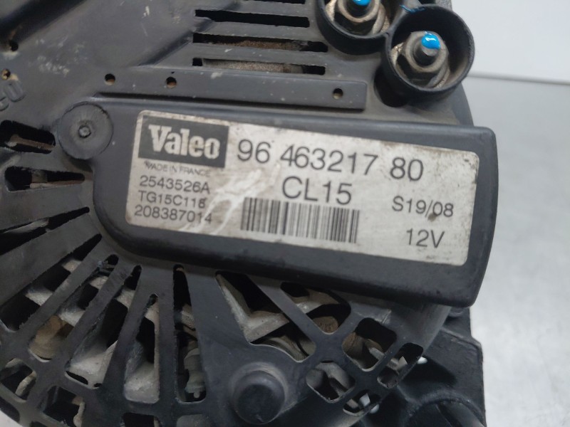 Recambio de alternador para peugeot 207/207+ (wa_, wc_) 1.6 hdi referencia OEM IAM 5705 NH 9646321780 