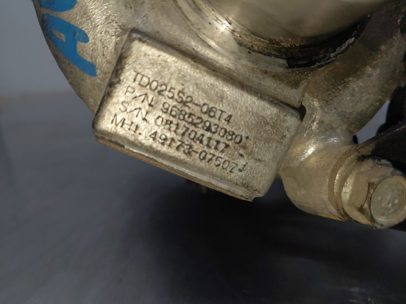 Recambio de turbocompresor para peugeot 207/207+ (wa_, wc_) 1.6 hdi referencia OEM IAM 375Q3  