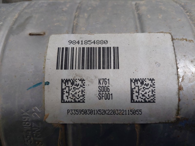 Recambio de filtro de particulas para peugeot rifter active pack referencia OEM IAM   