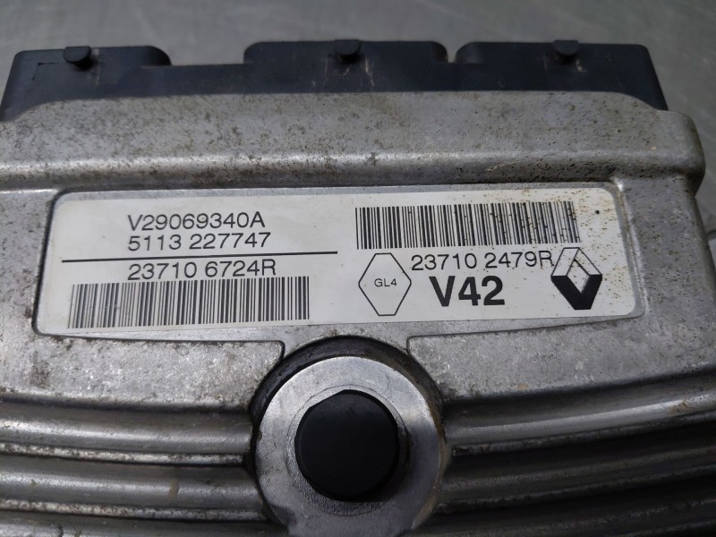 Recambio de centralita motor uce para dacia dokker acces referencia OEM IAM 237106724R  