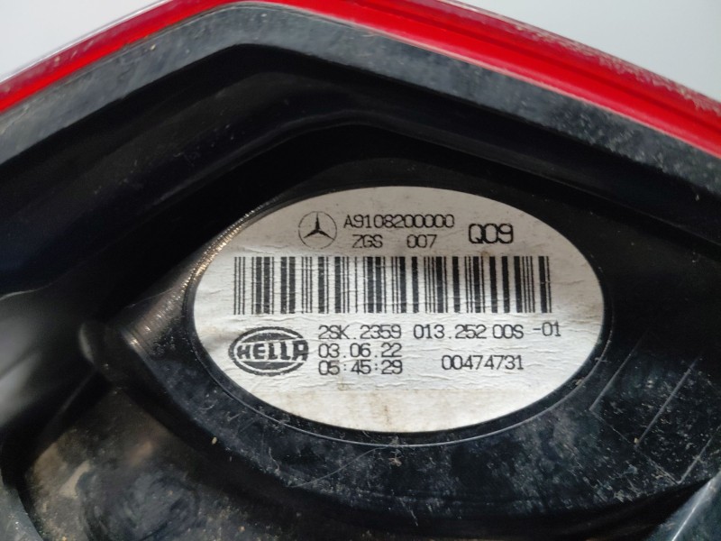 Recambio de piloto trasero izquierdo para mercedes-benz sprinter iii furgón fwd kl3a4 referencia OEM IAM   