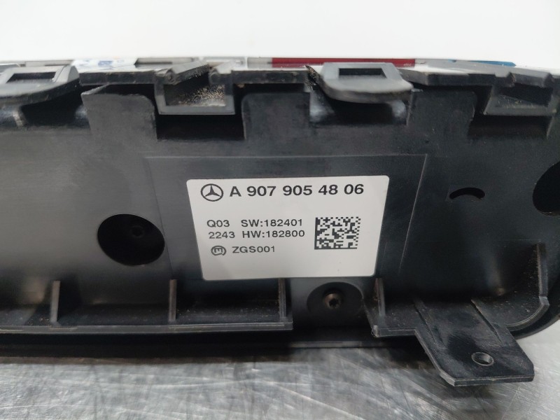 Recambio de mando calefaccion / aire acondicionado para mercedes-benz sprinter iii furgón fwd kl3a4 referencia OEM IAM   