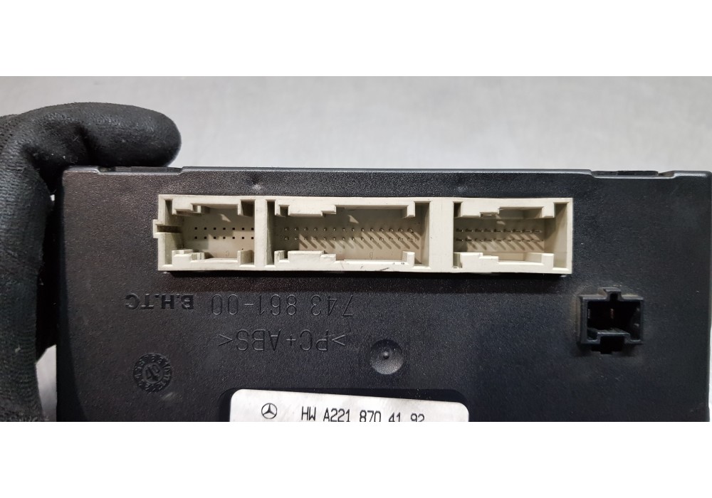 Recambio de centralita aire acondicionado para mercedes clase s (w221) berlina 320 / 350 cdi (221.022) referencia OEM IAM A22187