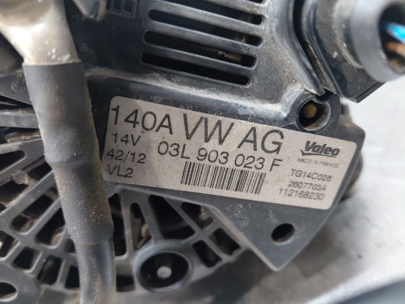 Recambio de alternador para seat ibiza iv (6j5, 6p1) 1.6 tdi referencia OEM IAM   