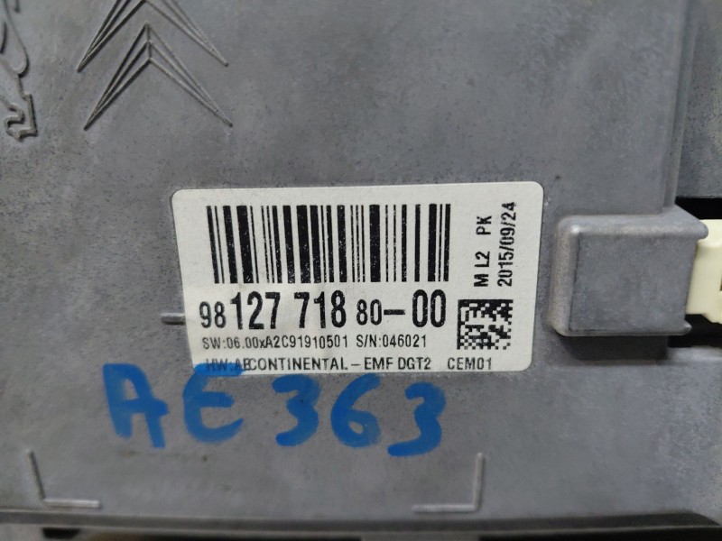 Recambio de pantalla multifuncion para peugeot 508 active referencia OEM IAM   