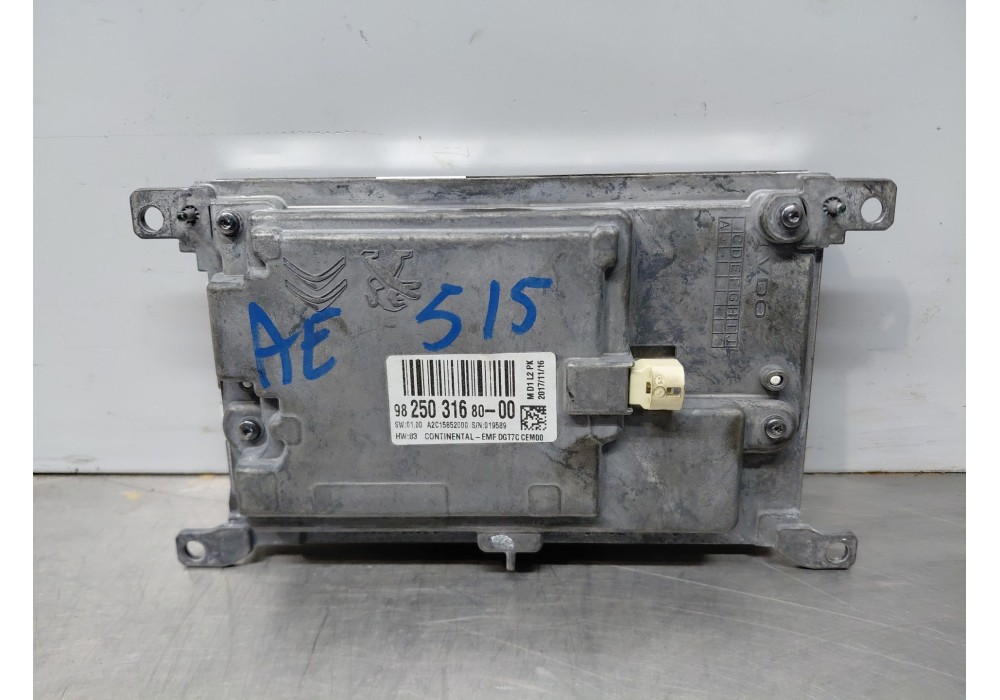 Recambio de pantalla multifuncion para peugeot 508 sw i (8e_) 2.0 bluehdi 150 referencia OEM IAM   