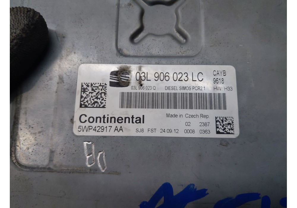 Recambio de centralita motor uce para seat ibiza iv (6j5, 6p1) 1.6 tdi referencia OEM IAM   
