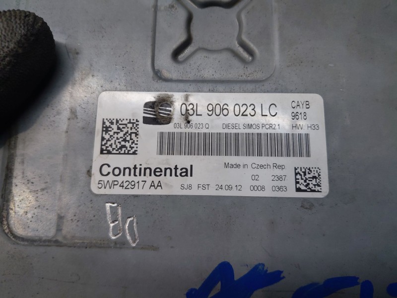 Recambio de centralita motor uce para seat ibiza iv (6j5, 6p1) 1.6 tdi referencia OEM IAM   