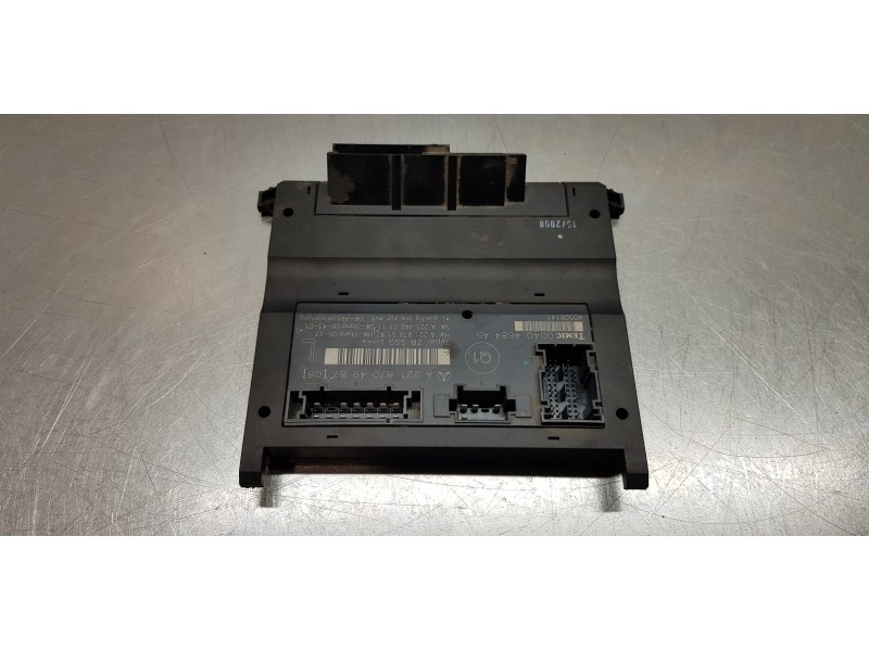 Recambio de centralita asientos para mercedes clase s (w221) berlina 320 / 350 cdi (221.022) referencia OEM IAM A2218704987  