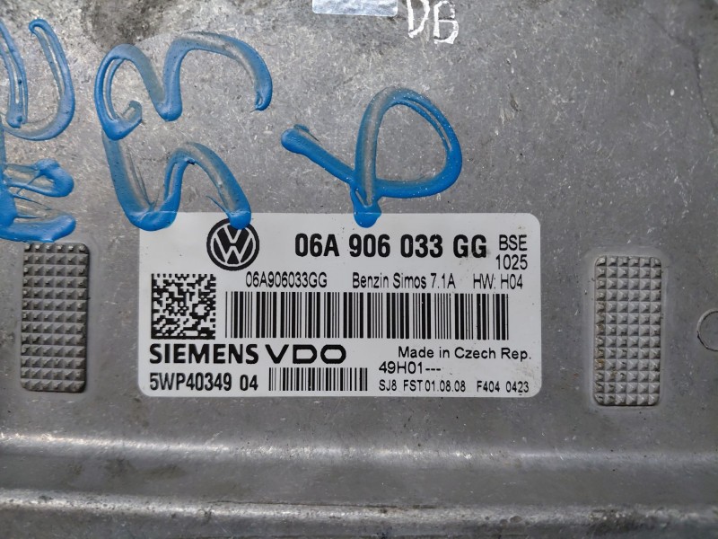 Recambio de centralita motor uce para volkswagen golf v (1k1) 1.6 referencia OEM IAM   