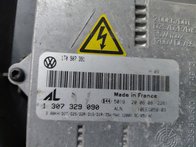 Recambio de faro izquierdo para volkswagen golf v (1k1) 1.6 referencia OEM IAM   