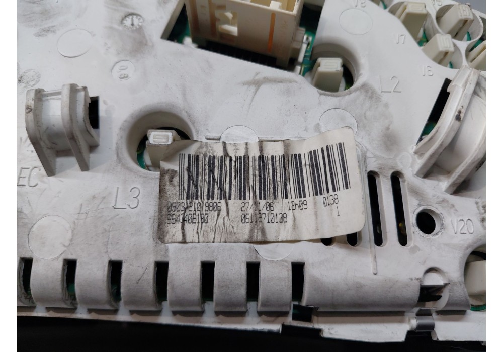 Recambio de cuadro instrumentos para peugeot 206 hatchback (2a/c) 2.0 hdi 90 referencia OEM IAM   