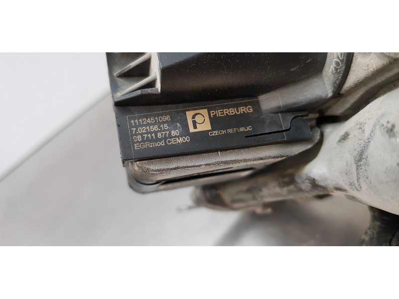 Recambio de valvula egr para peugeot 207 confort referencia OEM IAM 9671187780  