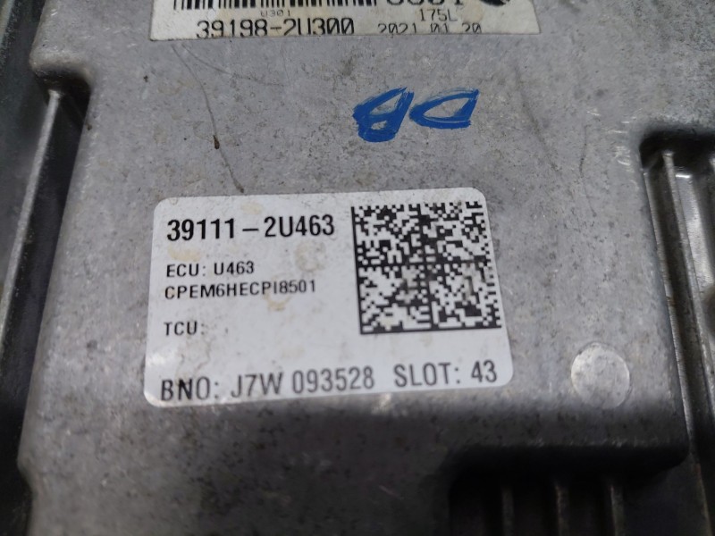 Recambio de centralita motor uce para kia ceed sportswagon hybrid referencia OEM IAM   