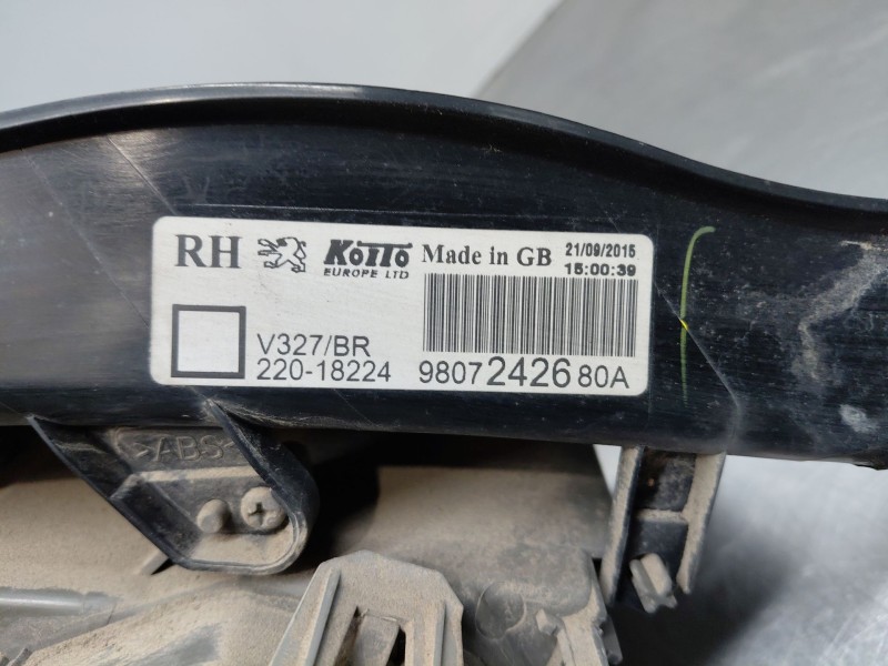 Recambio de piloto trasero derecho para peugeot 508 active referencia OEM IAM   