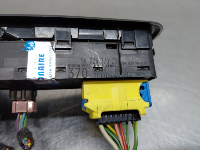 Recambio de mando elevalunas delantero izquierdo para peugeot 508 sw i (8e_) 2.0 bluehdi 150 referencia OEM IAM   