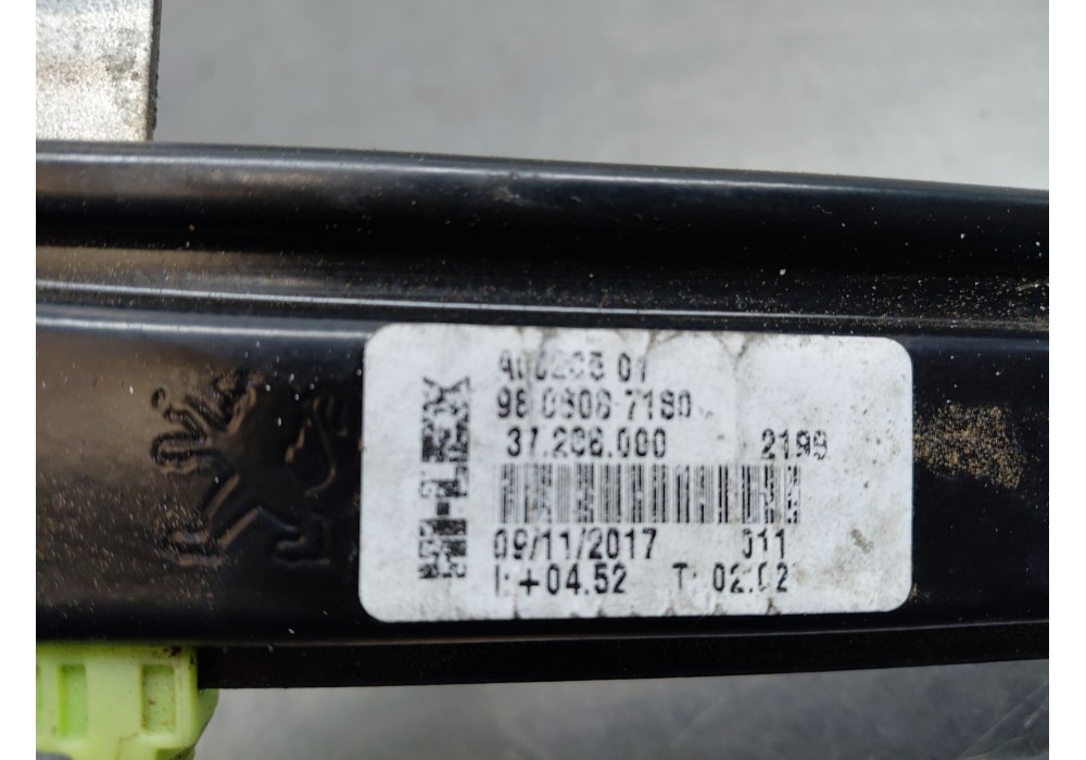 Recambio de elevalunas trasero izquierdo para peugeot 508 sw i (8e_) 2.0 bluehdi 150 referencia OEM IAM   