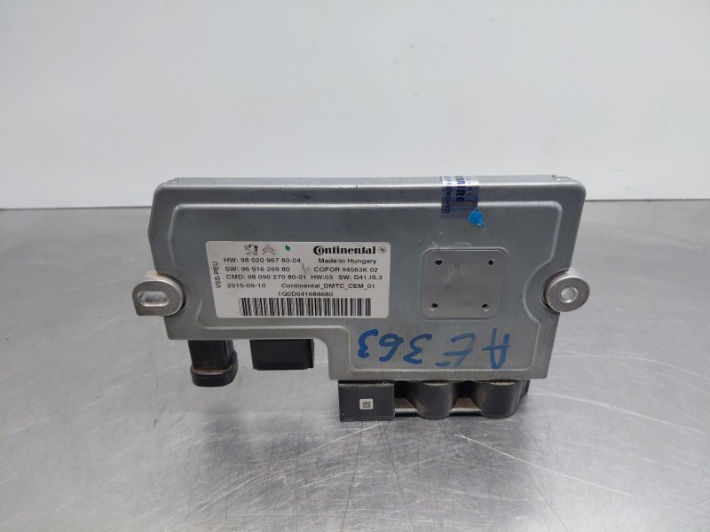 Recambio de centralita start / stop para peugeot 508 active referencia OEM IAM 9802096780  