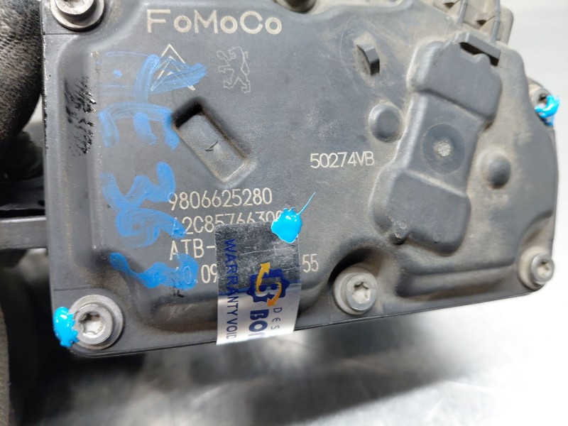 Recambio de caja mariposa para peugeot 508 active referencia OEM IAM   