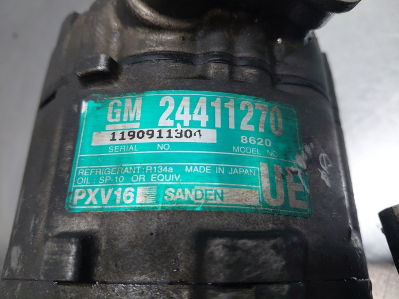 Recambio de compresor aire acondicionado para opel vectra c (z02) 1.8 (f69) referencia OEM IAM   