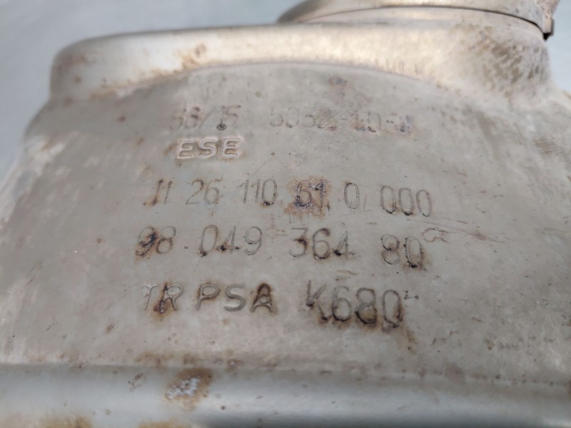 Recambio de filtro de particulas para peugeot 508 active referencia OEM IAM   