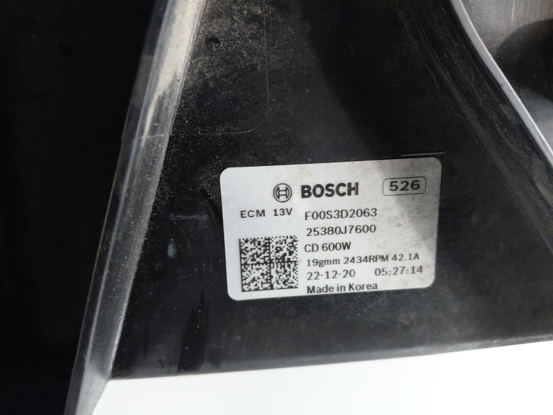 Recambio de electroventilador para kia ceed sportswagon hybrid referencia OEM IAM   