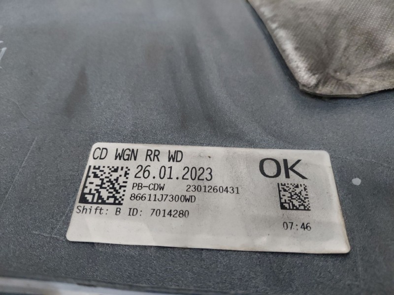 Recambio de paragolpes trasero para kia ceed sportswagon eco dynamics referencia OEM IAM   