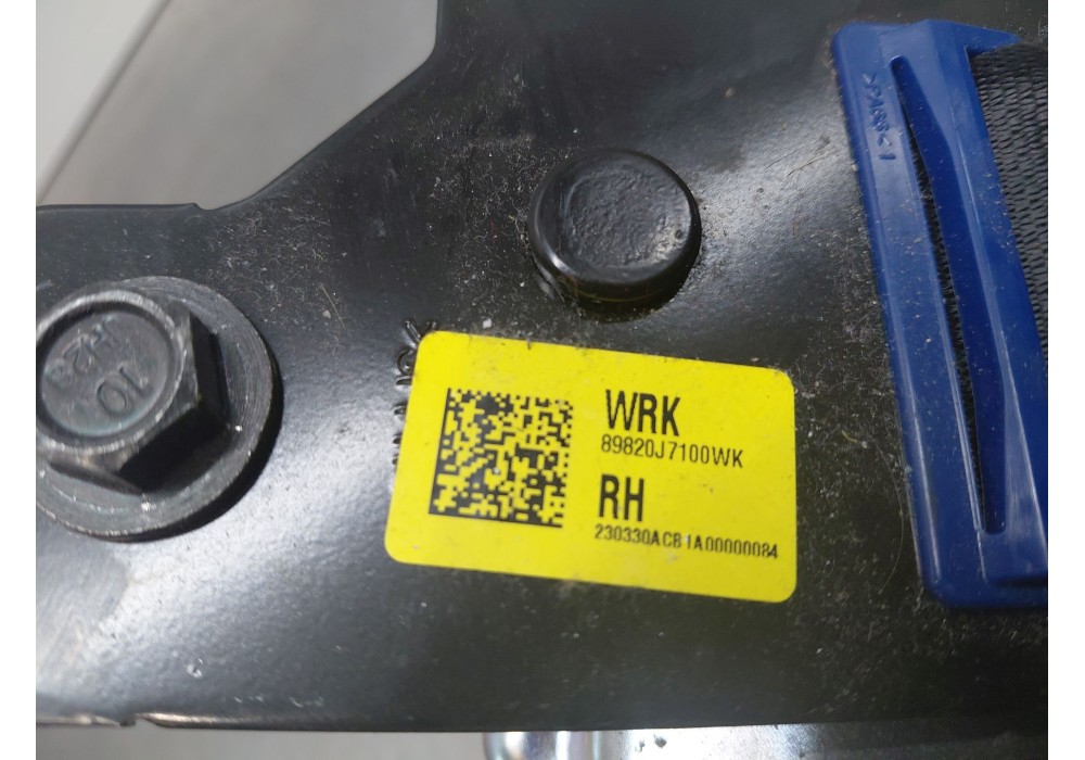 Recambio de cinturon seguridad trasero derecho para kia ceed sportswagon hybrid referencia OEM IAM   