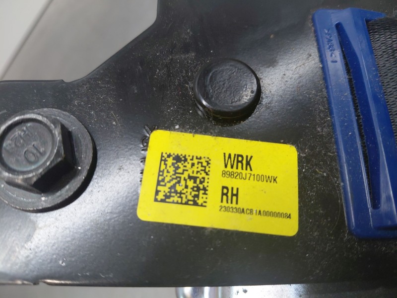 Recambio de cinturon seguridad trasero derecho para kia ceed sportswagon hybrid referencia OEM IAM   