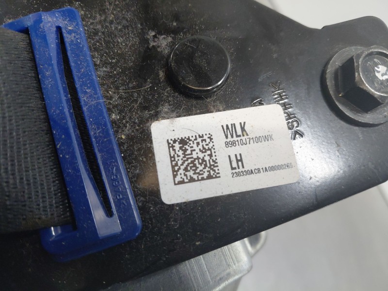 Recambio de cinturon seguridad trasero izquierdo para kia ceed sportswagon hybrid referencia OEM IAM   