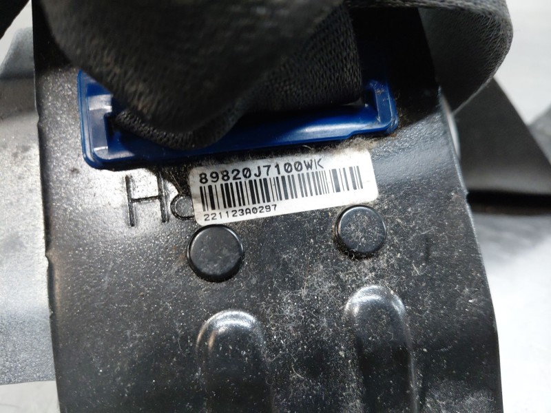 Recambio de cinturon seguridad trasero derecho para kia ceed sportswagon eco dynamics referencia OEM IAM   