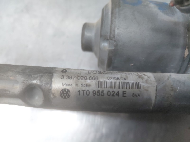 Recambio de motor limpia delantero para volkswagen touran (1t1) comfortline referencia OEM IAM   