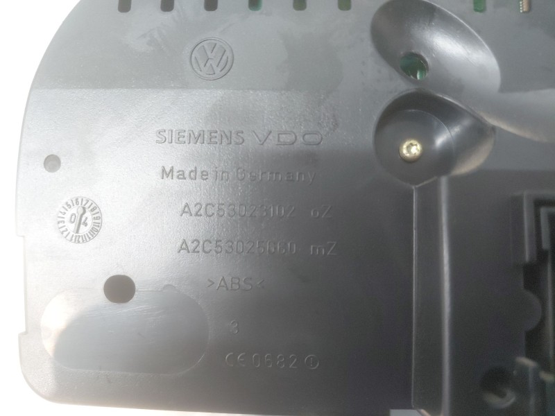 Recambio de cuadro instrumentos para volkswagen touran (1t1) comfortline referencia OEM IAM   