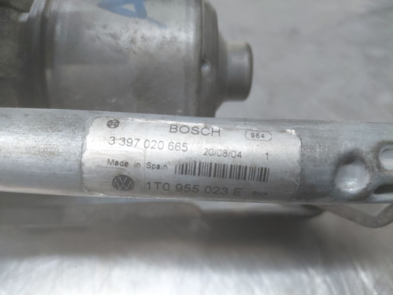 Recambio de motor limpia delantero para volkswagen touran (1t1) comfortline referencia OEM IAM   