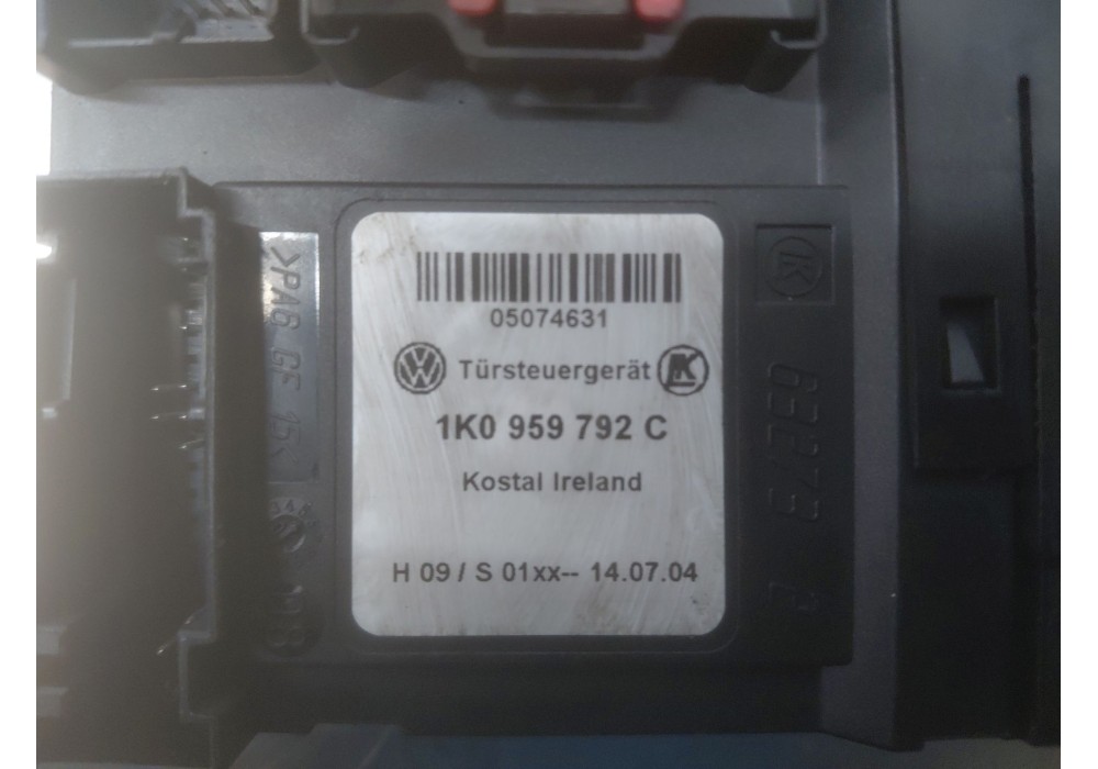 Recambio de motor elevalunas delantero derecho para volkswagen touran (1t1) comfortline referencia OEM IAM   