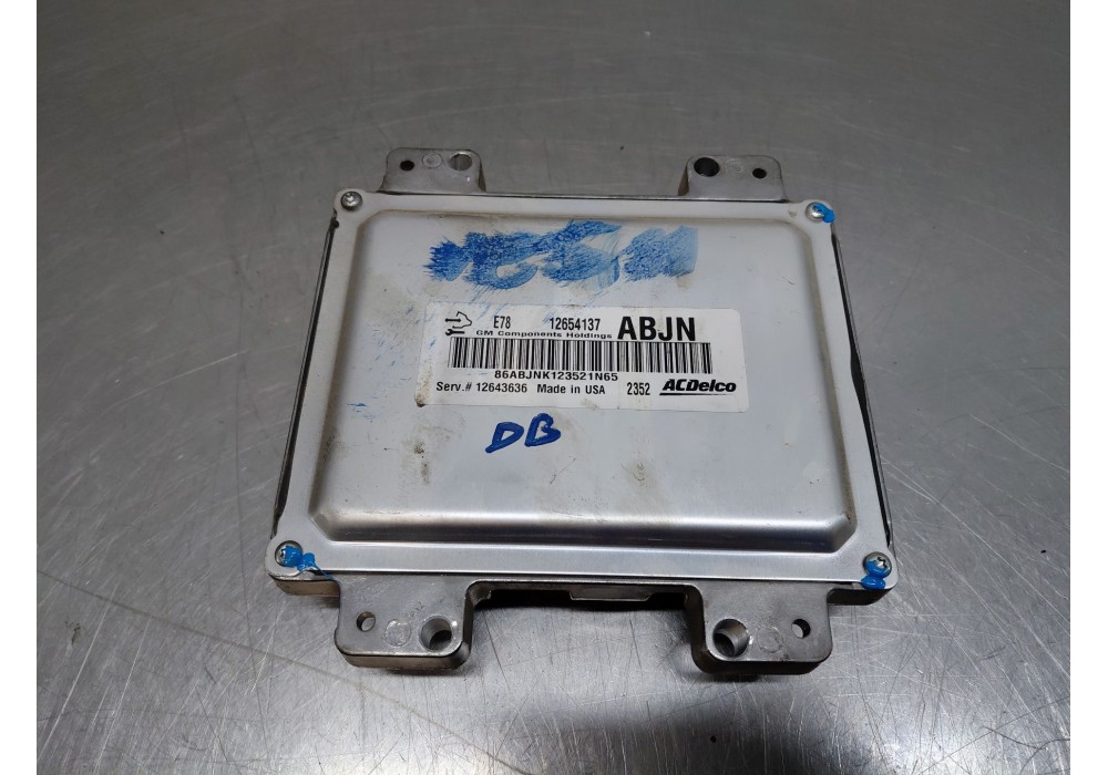 Recambio de centralita motor uce para opel astra j (p10) 1.4 turbo (68) referencia OEM IAM   