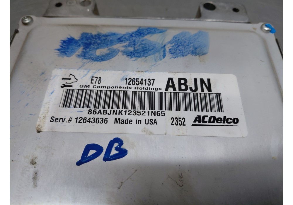 Recambio de centralita motor uce para opel astra j (p10) 1.4 turbo (68) referencia OEM IAM   